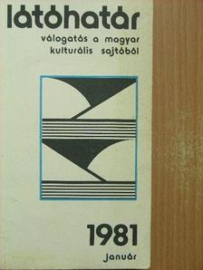 Csató Károly - Látóhatár 1981. január [antikvár]