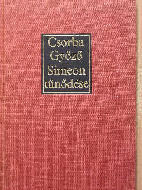 Csorba Győző - Simeon tűnődése [antikvár]