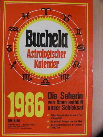 Buchela Astrologischer Kalender 1986 [antikvár]