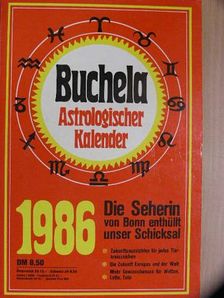 Buchela Astrologischer Kalender 1986 [antikvár]
