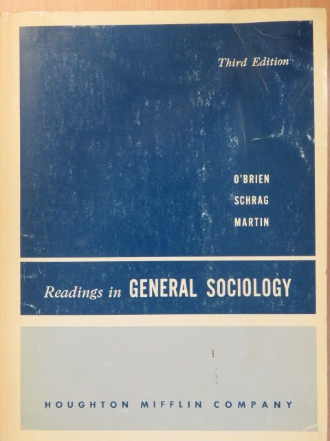 Clarence C. Schrag - Readings in General Sociology [antikvár]