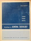 Clarence C. Schrag - Readings in General Sociology [antikvár]
