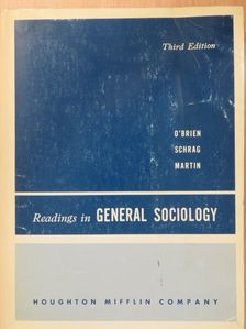 Clarence C. Schrag - Readings in General Sociology [antikvár]