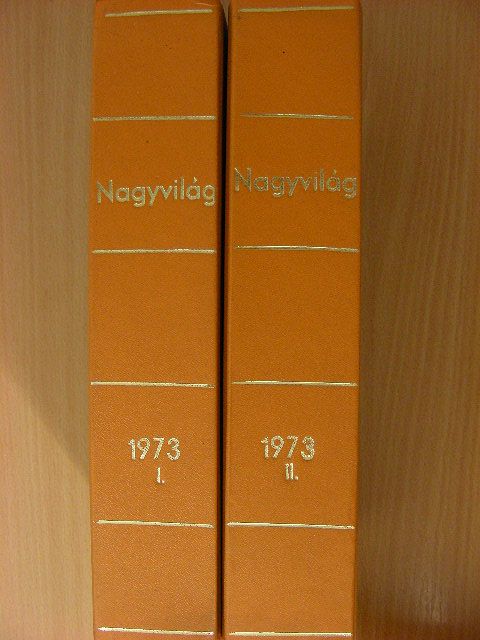Alain Spiraux - Nagyvilág 1973. január-december. I-II. [antikvár]