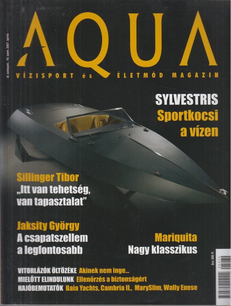 Ország Gabriella - Aqua 2007. április 79. szám [antikvár]