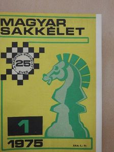 Adorján András - Magyar Sakkélet 1975-76. január-december [antikvár]