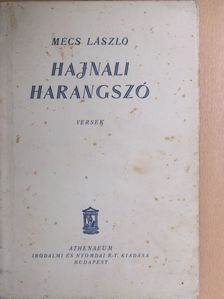 Mécs László - Hajnali harangszó [antikvár]
