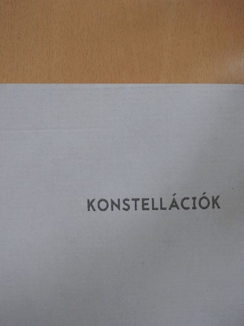 Konstellációk [antikvár]