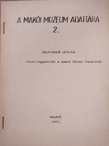 Dr. Forgó István - Elnöki fogadóórák a makói Városi Tanácsnál [antikvár]