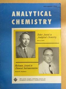 Analytical Chemistry November 1955 [antikvár]