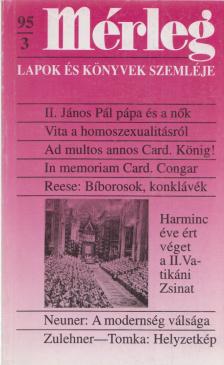 Boór János (főszerk.) - Mérleg 1995/3 [antikvár]