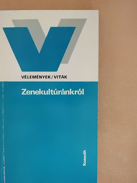 Báron György - Zenekultúránkról [antikvár]