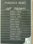 Forgács Rezső - ...Azt hiszem... [antikvár]