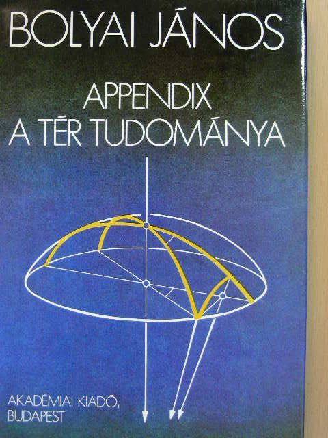 Bolyai János - Appendix [antikvár]