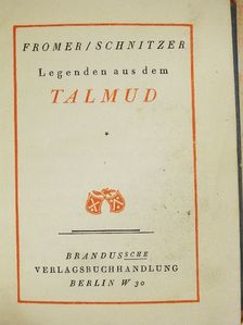 Jakob Fromer - Legenden aus dem Talmud [antikvár]