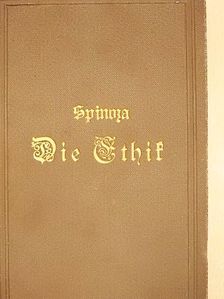 B. Spinoza - Die Ethik (gótbetűs) [antikvár]