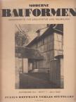 Moderne Bauformen Juli 1942 [antikvár]
