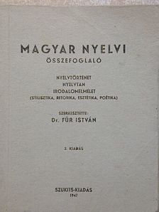 Magyar nyelvi összefoglaló [antikvár]