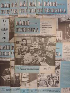 Bassó Andor - Rádiótechnika 1982. január-december [antikvár]