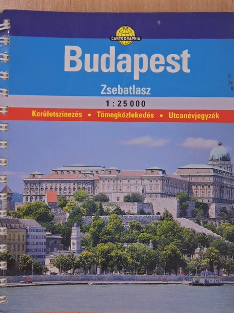 Budapest zsebatlasz [antikvár]