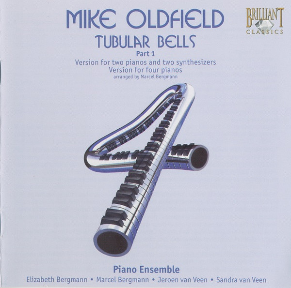 OLDFIELD-BERGMANN - TUBULAR BELLS PART 1 - VERSION FOR 2 AND 4 PIANOS CD PIANO ENSEMBLE