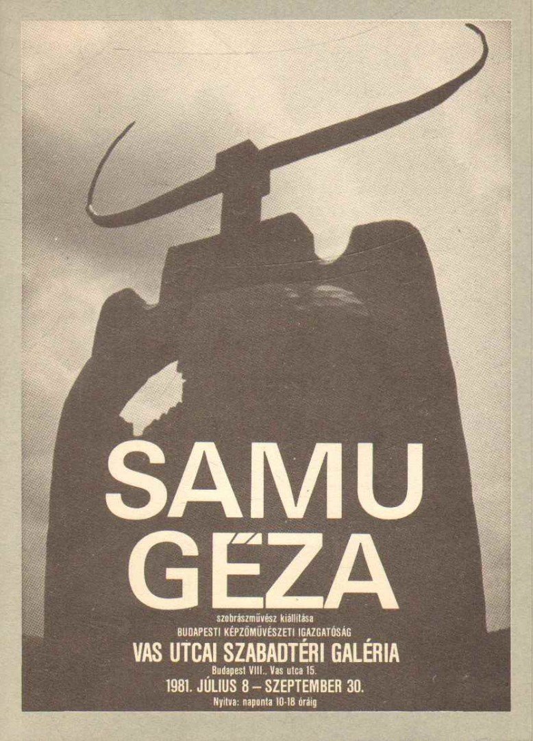 Horváth Magda - Samu Géza szobrászművész kiállítása [antikvár]