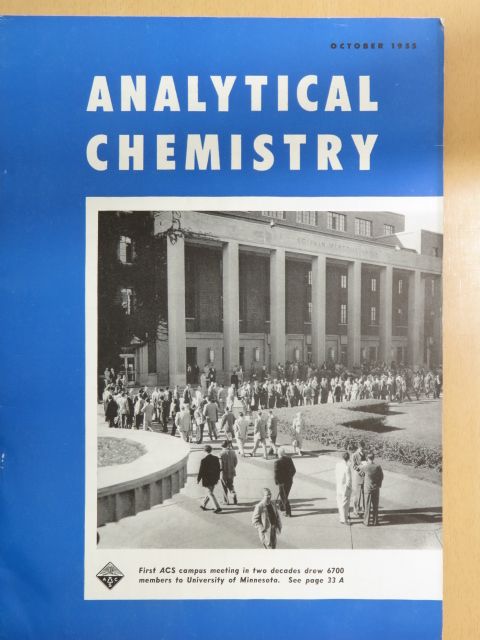Analytical Chemistry October 1955 [antikvár]