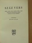 Alfred de Vigny - Száz vers [antikvár]