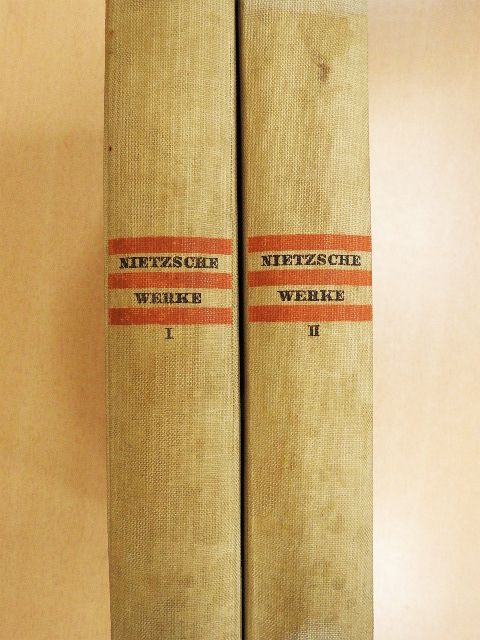 Friedrich Nietzsche - Friedrich Nietzsche Werke Auswahl in zwei Bänden I-II. (gótbetűs) [antikvár]