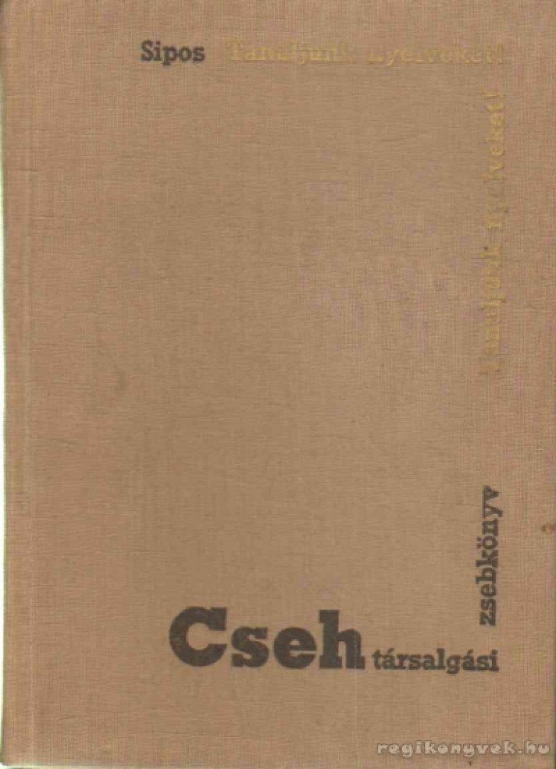 SIPOS ISTVÁN - Cseh társalgási zsebkönyv [antikvár]
