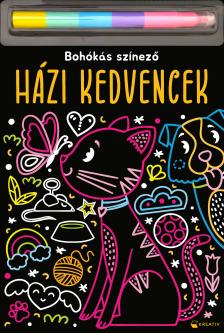 Házi kedvencek - Bohókás színező