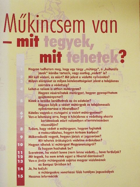 Dr. Buzinkay Péter - Műkincsem van - mit tegyek, mit tehetek? [antikvár]