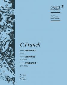 Franck - SYMPHONIE D-MOLL PARTITUR BREITKOPF URTEXT ANTIKVÁR
