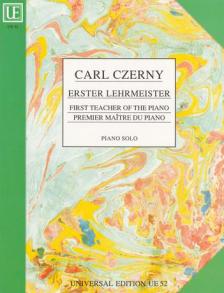 CZERNY,CARL - ERSTER LEHRMEISTER OP.599 FÜR PIANO
