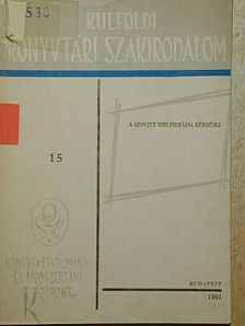 A szovjet bibliográfia kérdései [antikvár]