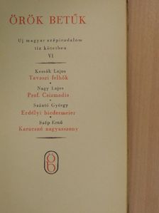 Kassák Lajos - Örök betűk VI. [antikvár]