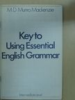 M. D. Munro Mackenzie - Key to Using Essential English Grammar - Intermediate [antikvár]