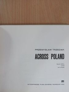 Przemyslaw Trzeciak - Across Poland [antikvár]