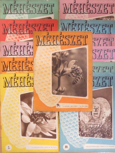 Kálmán Gyula - Méhészet 1962., 1964-1969. (vegyes számok) (12 db) [antikvár]