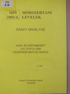 Rásky Mihályné - Módszertani levelek 2001/4. [antikvár]