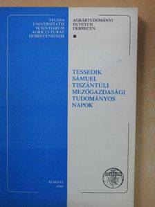 Dr. Marjai Gyula - Tessedik Sámuel tiszántúli mezőgazdasági tudományos napok [antikvár]