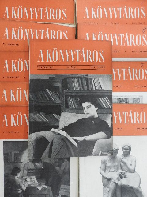 Gelléri Andor Endre - A Könyvtáros 1956. január-október [antikvár]