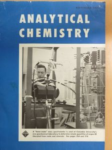 Analytical Chemistry November 1954 [antikvár]