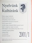 Balázs Géza - Nyelvünk és Kultúránk 2001/1. [antikvár]