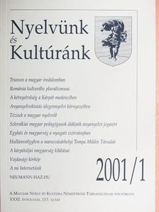 Balázs Géza - Nyelvünk és Kultúránk 2001/1. [antikvár]