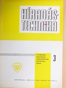 Frajka Béla - Híradástechnika 1974. március [antikvár]
