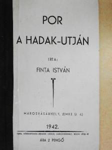 Finta István - Por a hadak-utján [antikvár]