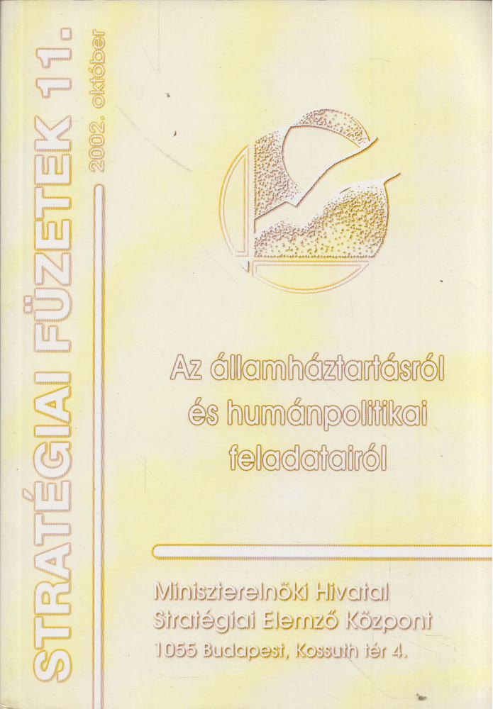 RADNÓTI ÉVA - Az államháztartásról és humánpolitikai feladatairól [antikvár]