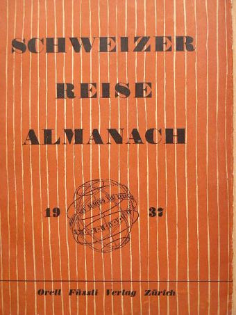 Emmanuel Stickelberger - Schweizer Reise-almanach [antikvár]