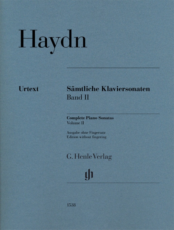 HAYDN JOSEPH - SÄMTLICHE KLAVIERSONATEN BAND II. - AUSGABE OHNE FINGERSATZ